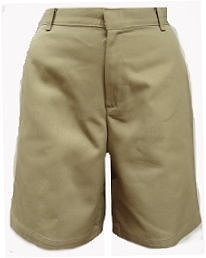 K12 Junior Flat Front School Shorts<br>SALE ITEM: reg $19.95