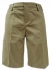 Abingdon Junior Flat Front School Shorts <br>SALE ITEM: reg $22.95