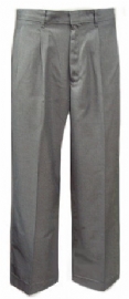 Royal Park Boys TriBlend Gray Pleated Uniform Pants