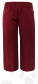 Classroom Youth Pull on Burgundy Pants
