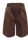 Rifle Pre-School Brown Elastic Pull Up Uniform Shorts