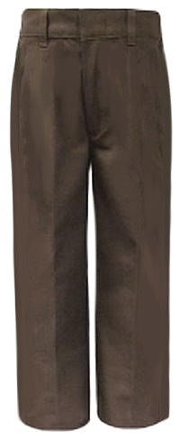 elastic waist school uniform pants