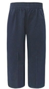 elastic waist school uniform pants